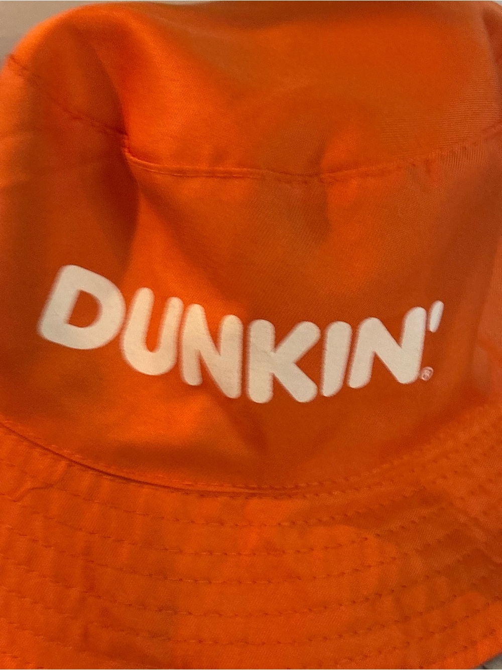 Reversible Dunkin' Orange/Red Logo Bucket Hat
